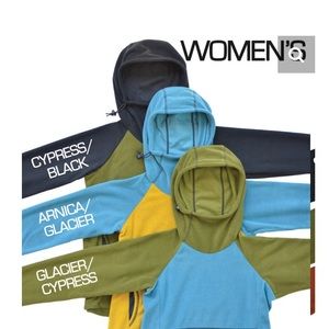 ISO Women’s Melanzana microgrid hoodie size medium